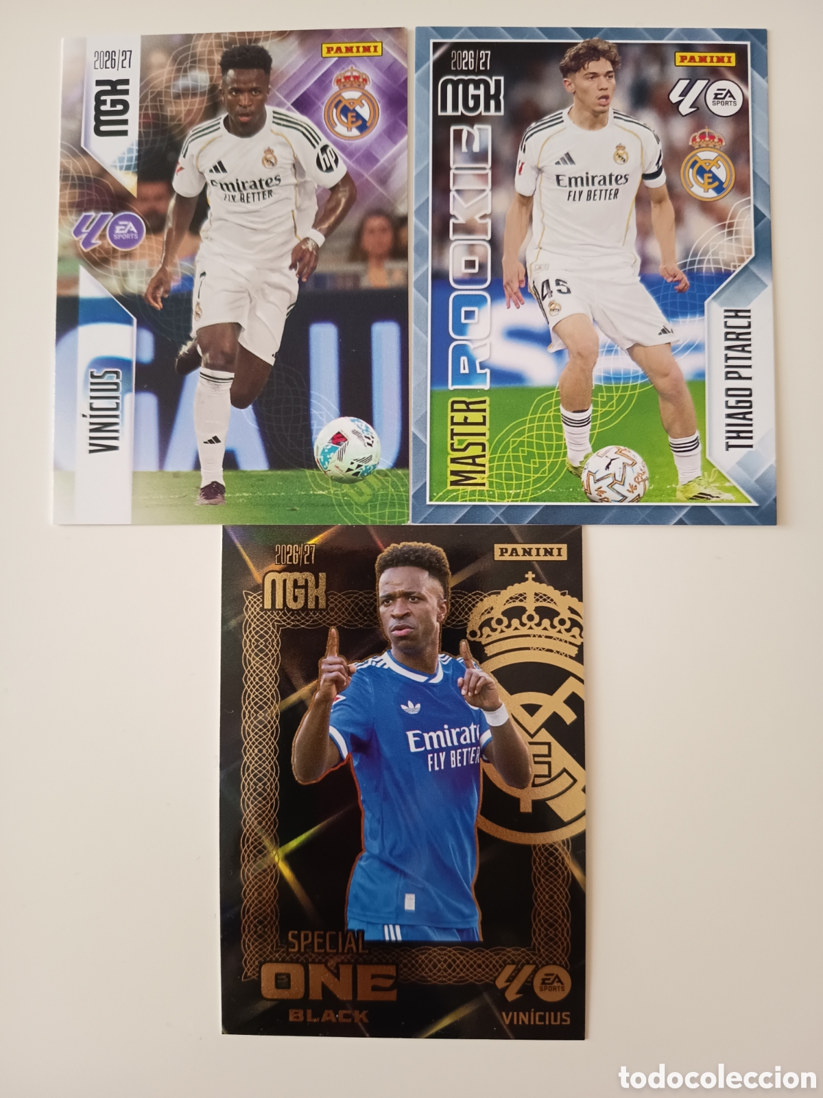 Cromos de f&uacute;tbol: Vinicius Special one black megacracks - Foto 1