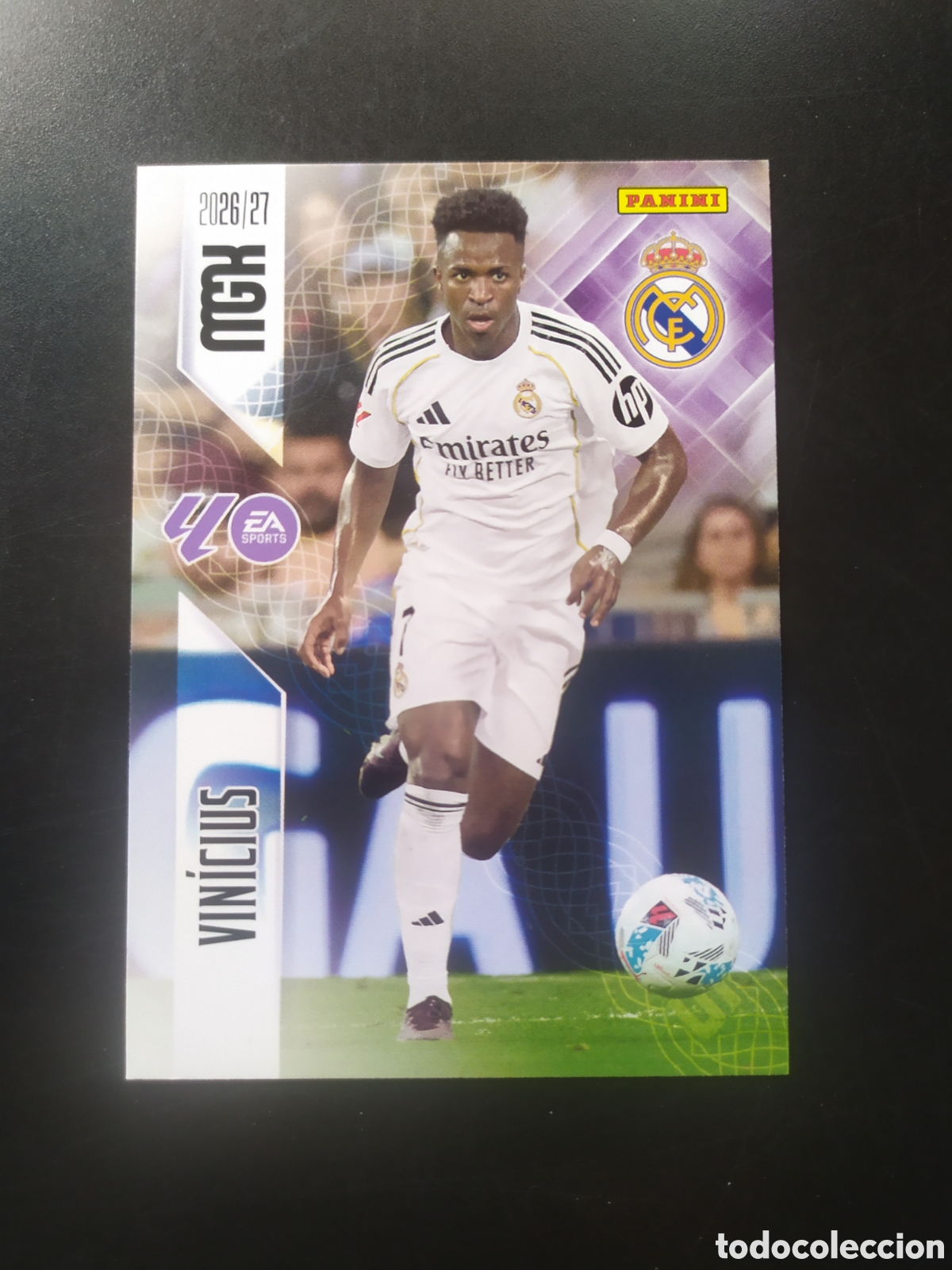 Cromos de f&uacute;tbol: Megacracks 2026 2027 26 27 panini Vinicius n&deg; 234 Real Madrid