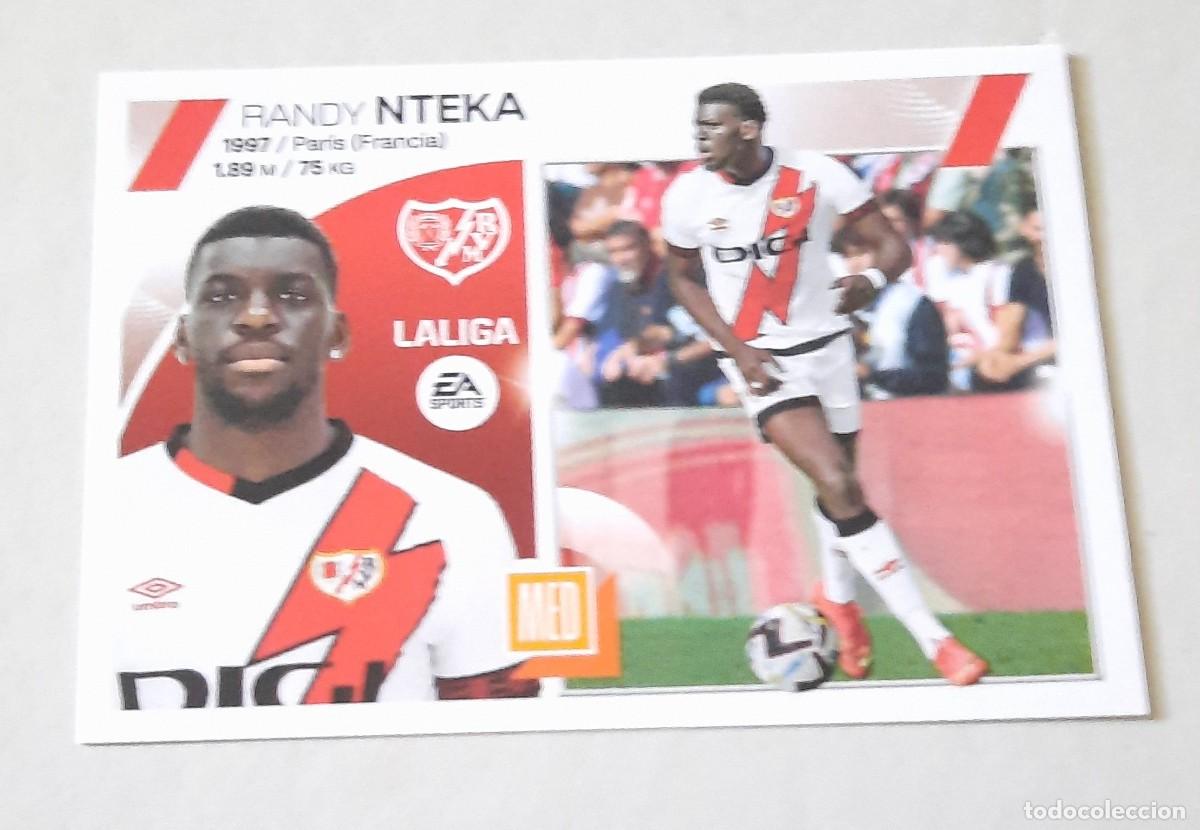 Cromos de f&uacute;tbol: Coloca n&deg;15 BIS Nteka Rayo Vallecano, 2023-24 Este Panini