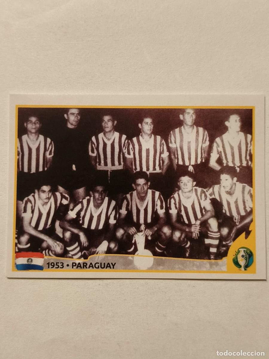 Cromos de f&uacute;tbol: #369 PARAGUAY 1953 COPA AMERICA BRASIL 2019 PANINI