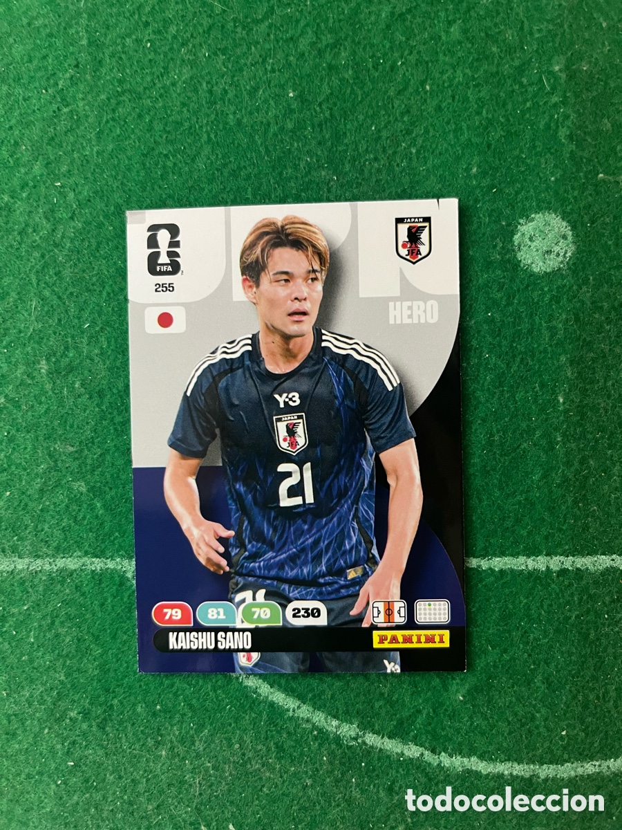 Cromos de f&uacute;tbol: 255 KAISHU SAN&Oacute; JAP&Oacute;N ADRENALYN MUNDIAL 2026 PANINI