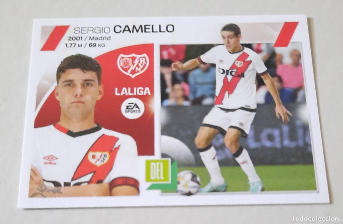 Cromos de f&uacute;tbol: Coloca n&deg;17 BIS Camello Rayo Vallecano, 2023-24 Este Panini
