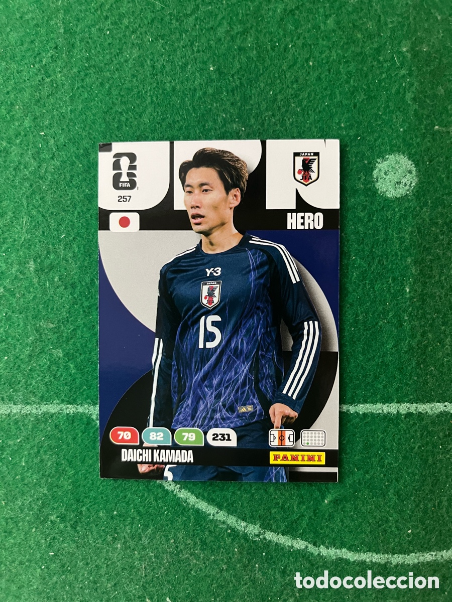 Cromos de f&uacute;tbol: 257 DAICHI KAMADA JAP&Oacute;N ADRENALYN MUNDIAL 2026 PANINI