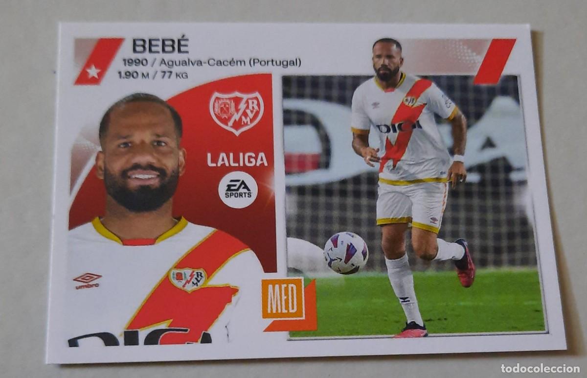 Cromos de f&uacute;tbol: Coloca n&deg;14 BIS Beb&eacute; Rayo Vallecano, 2023-24 Este Panini