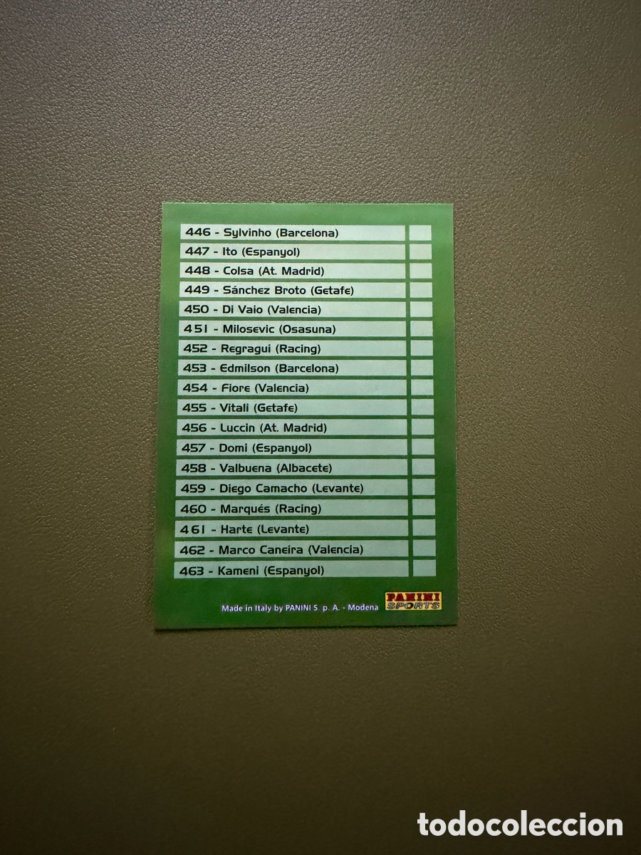 Cromos de f&uacute;tbol: &Iacute;ndice edici&oacute;n 2 Megacracks 04/05 - Foto 2