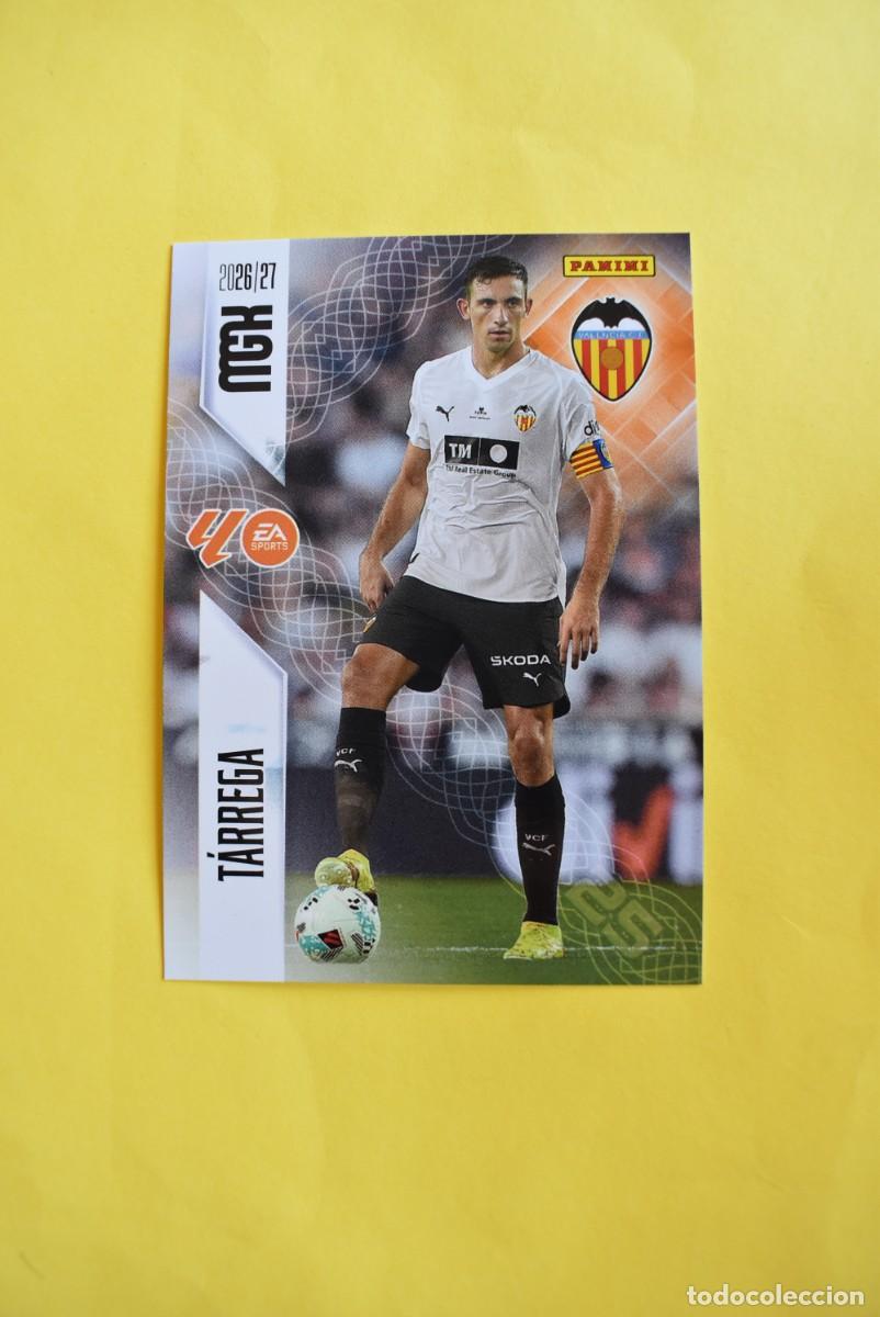 Figurine di Calcio: Cromo La Liga. Megacracks. 2026 2027. 26 27. T&aacute;rrega. Valencia. N. &ordm; 348. Panini