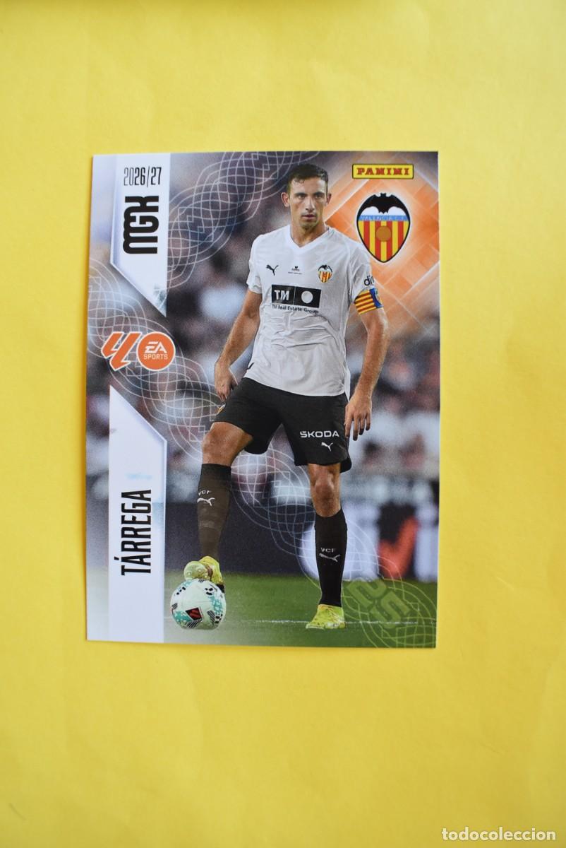 Figurine di Calcio: Cromo La Liga. Megacracks. 2026 2027. 26 27. T&aacute;rrega. Valencia. N. &ordm; 348. Panini