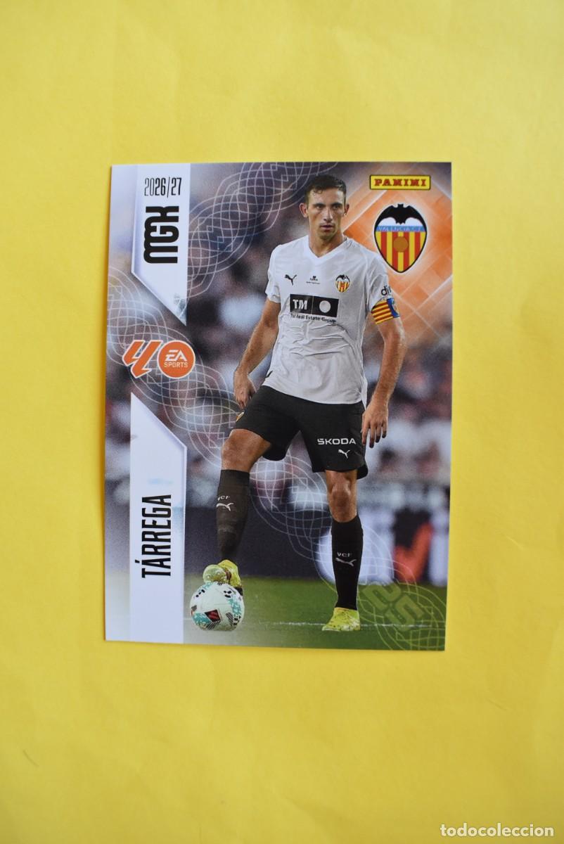 Figurine di Calcio: Cromo La Liga. Megacracks. 2026 2027. 26 27. T&aacute;rrega. Valencia. N. &ordm; 348. Panini