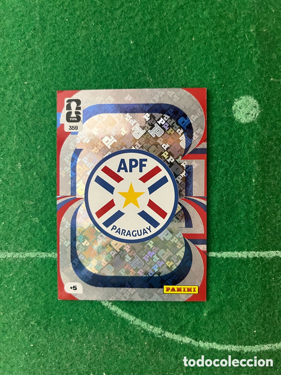 Figurine di Calcio: 359 PARAGUAY ADRENALYN MUNDIAL 2026 PANINI ESCUDO