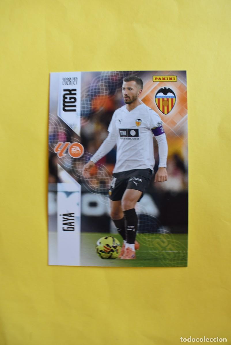 Cromos de f&uacute;tbol: Cromo La Liga. Megacracks. 2026 2027. 26 27. Gay&agrave;. Valencia. N. &ordm; 351. Panini