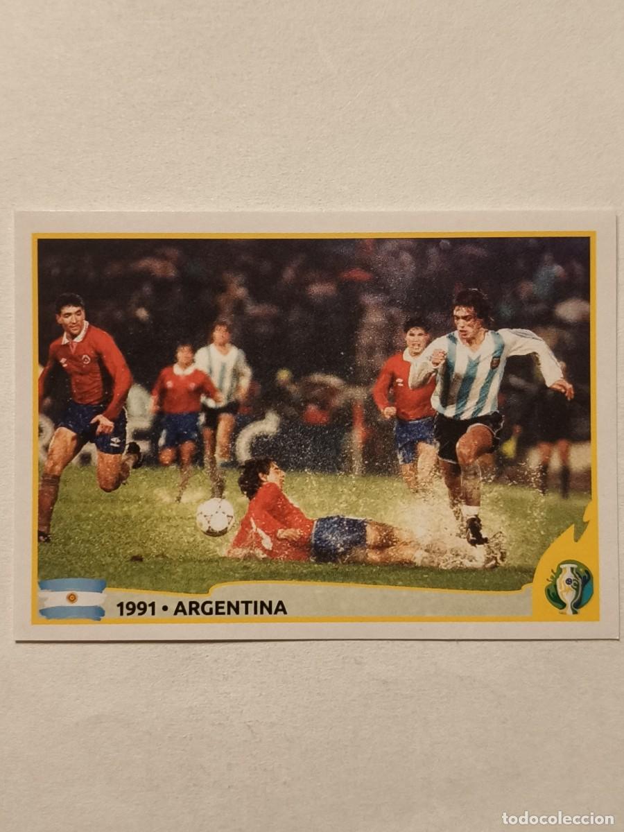 Cromos de f&uacute;tbol: #375 ARGENTINA 1991 COPA AMERICA BRASIL 2019 PANINI