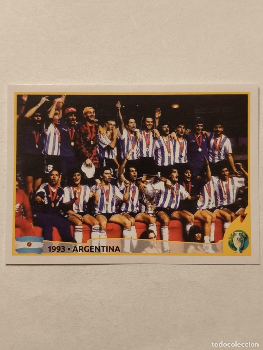 Cromos de f&uacute;tbol: #376 ARGENTINA 1993 COPA AMERICA BRASIL 2019 PANINI
