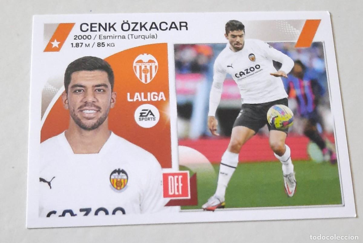 Cromos de f&uacute;tbol: Coloca n&deg;9 BIS Cenk &Ouml;zkacar Valencia CF, 2023-24 Este Panini