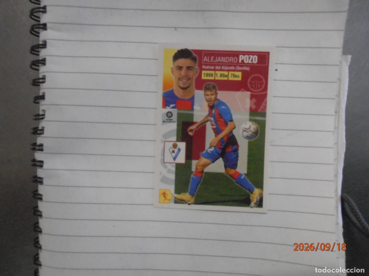 Cromos de f&uacute;tbol: Alejandro Pozo - Levante 2020-21 Ultimos fichajes 43