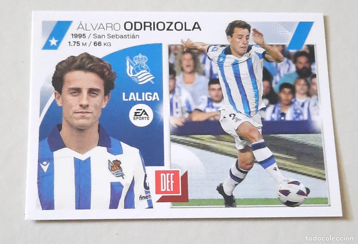 Cromos de f&uacute;tbol: Coloca n&deg;5 BIS Odriozola Real Sociedad, 2023-24 Este Panini