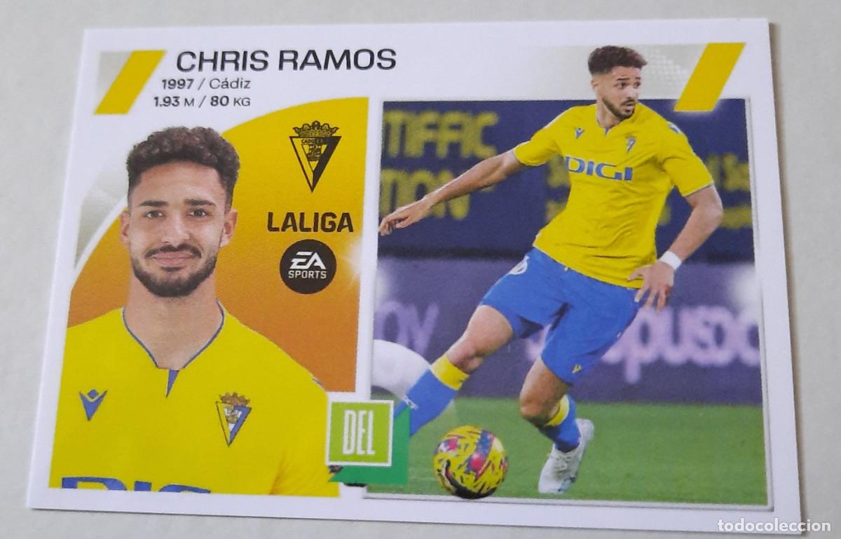 Cromos de f&uacute;tbol: Coloca n&deg;19 BIS Chris Ramos C&aacute;diz CF, 2023-24 Este Panini