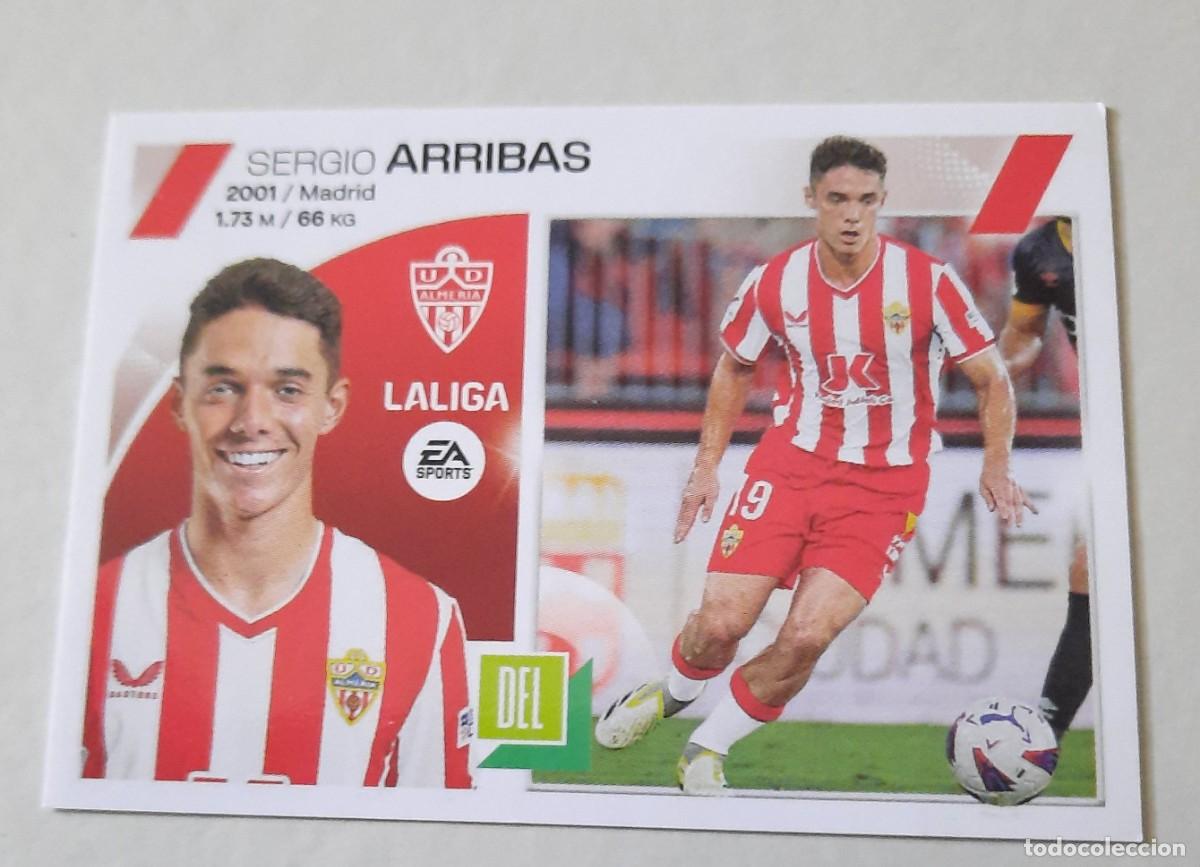 Cromos de f&uacute;tbol: Coloca n&deg;17 BIS Arribas UD Almer&iacute;a, 2023-24 Este Panini