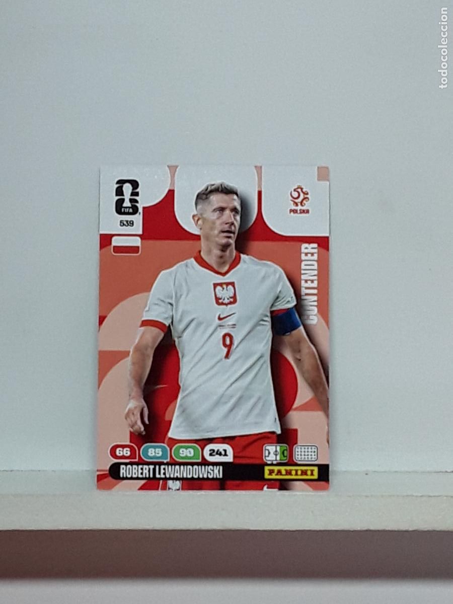 Cromos de f&uacute;tbol: ADRENALYN MUNDIAL 2026 WORLD CUP 26 ALBUM PANINI N 539 POLONIA POLAND ROBERT LEWANDOWSKI