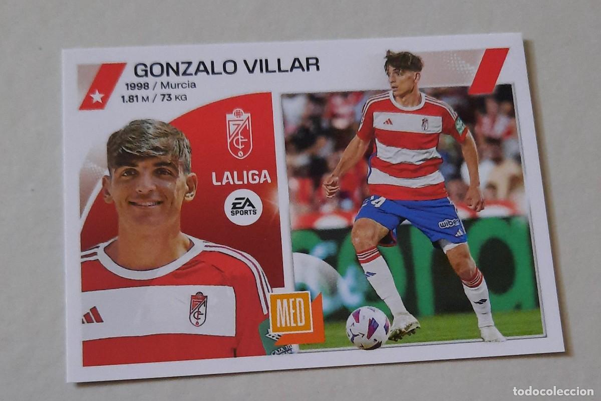 Cromos de f&uacute;tbol: Coloca n&deg;12 BIS Gonzalo Villar Granada CF, 2023-24 Este Panini