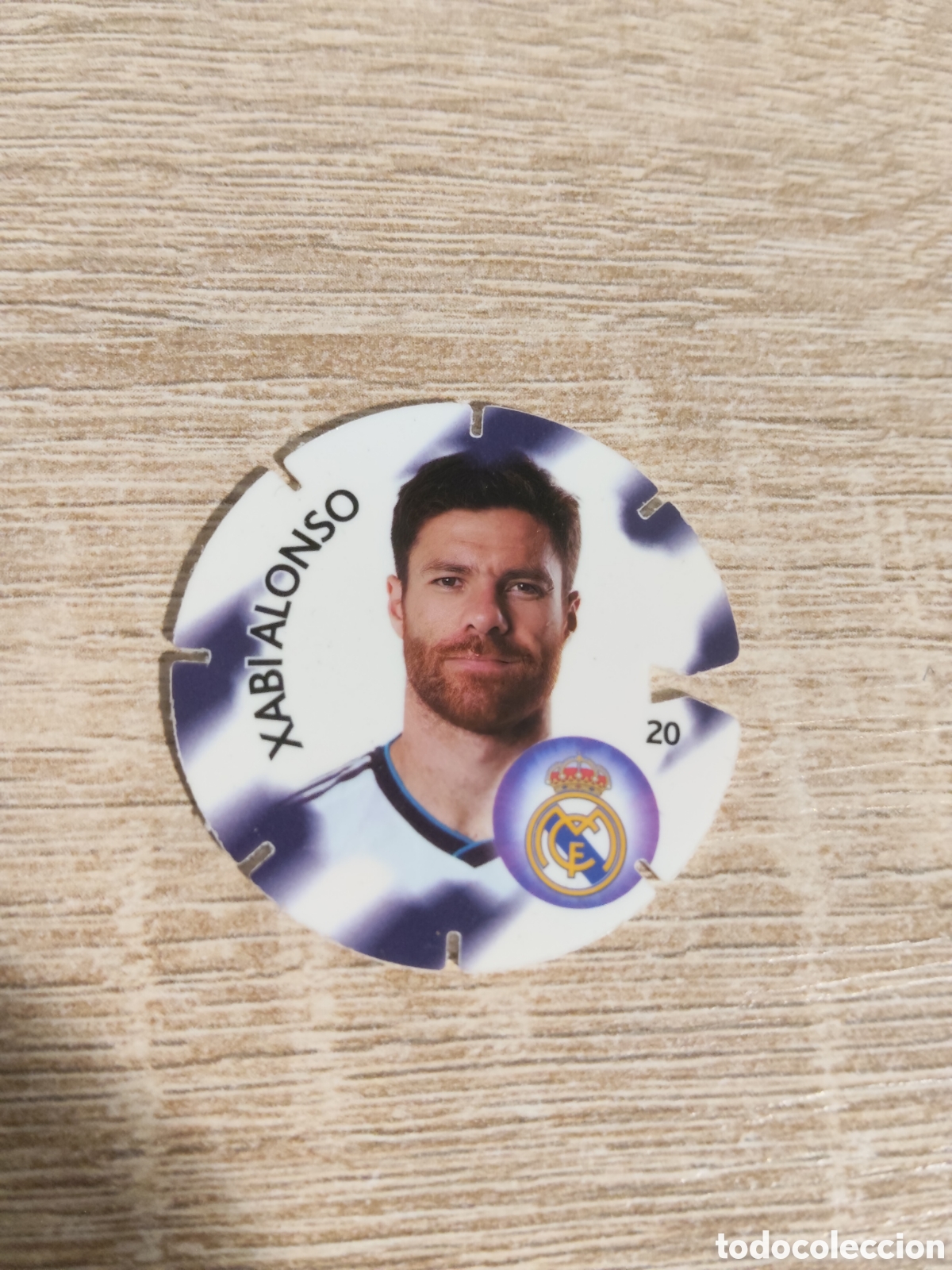 Cromos de f&uacute;tbol: Cheetos Matutano tazo 20 Xabi Alonso Real Madrid liga 2012 2013 12 13