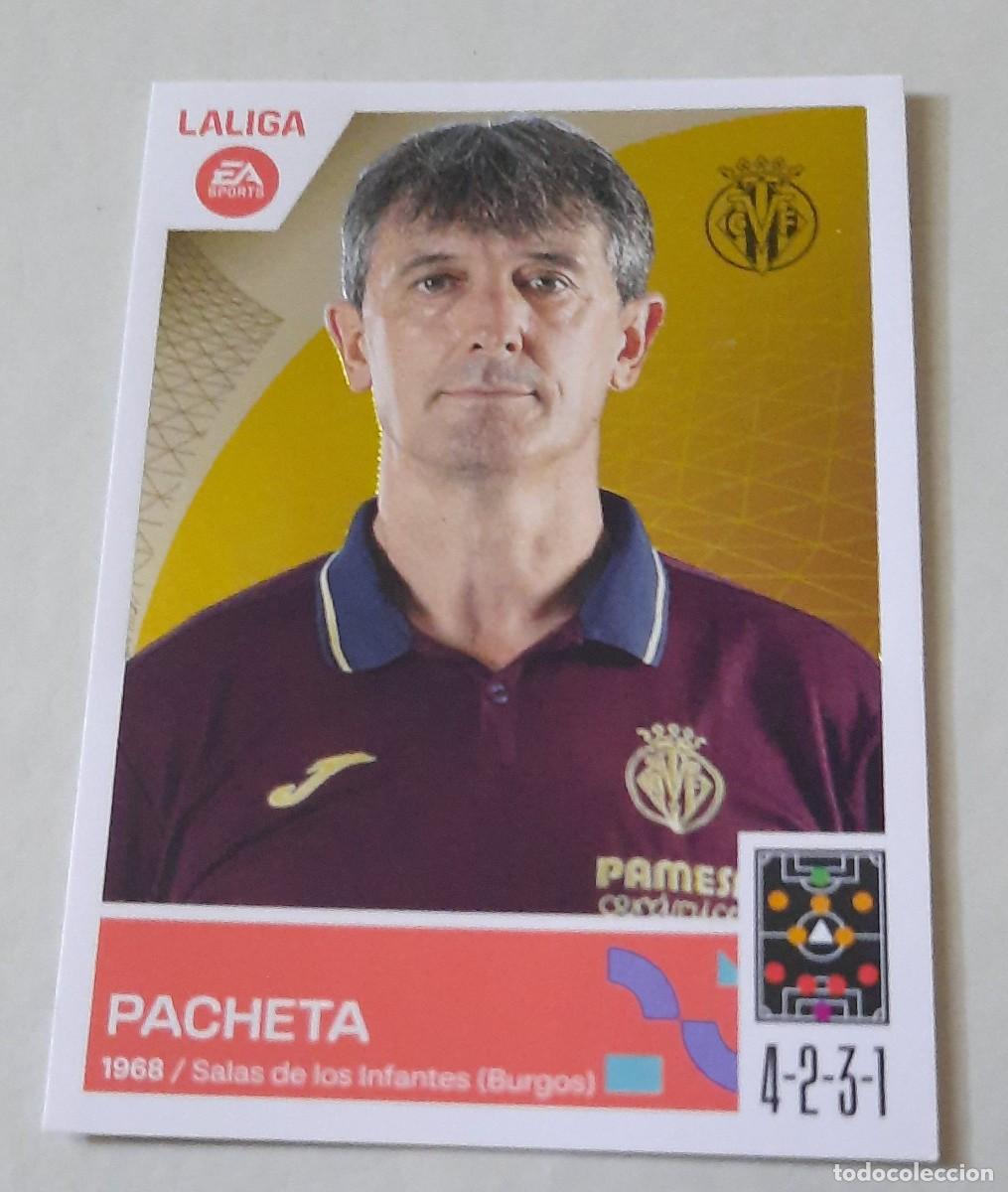 Cromos de f&uacute;tbol: Coloca n&deg;2 BIS Pacheta Entrenator/Villareal CF, 2023-24 Este Panini