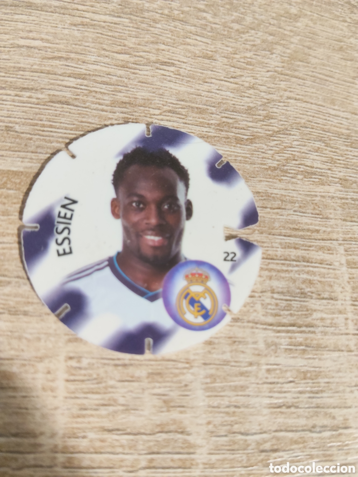 Cromos de f&uacute;tbol: Cheetos Matutano tazo 22 Essien Real Madrid liga 2012 2013 12 13