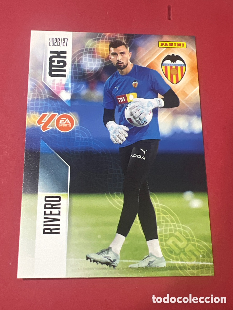 Football Stickers: C3848. 345 RIVERO VALENCIA MEGACRACKS MGK 26-27 2026-2027 PANINI LIGA