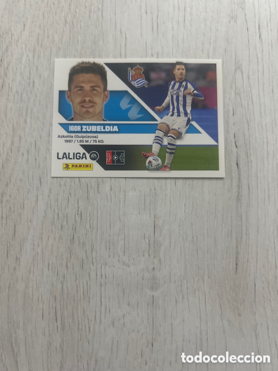 Football Stickers: Zubeldia 6 Real Sociedad Liga Este 2026/27 26-27 Panini