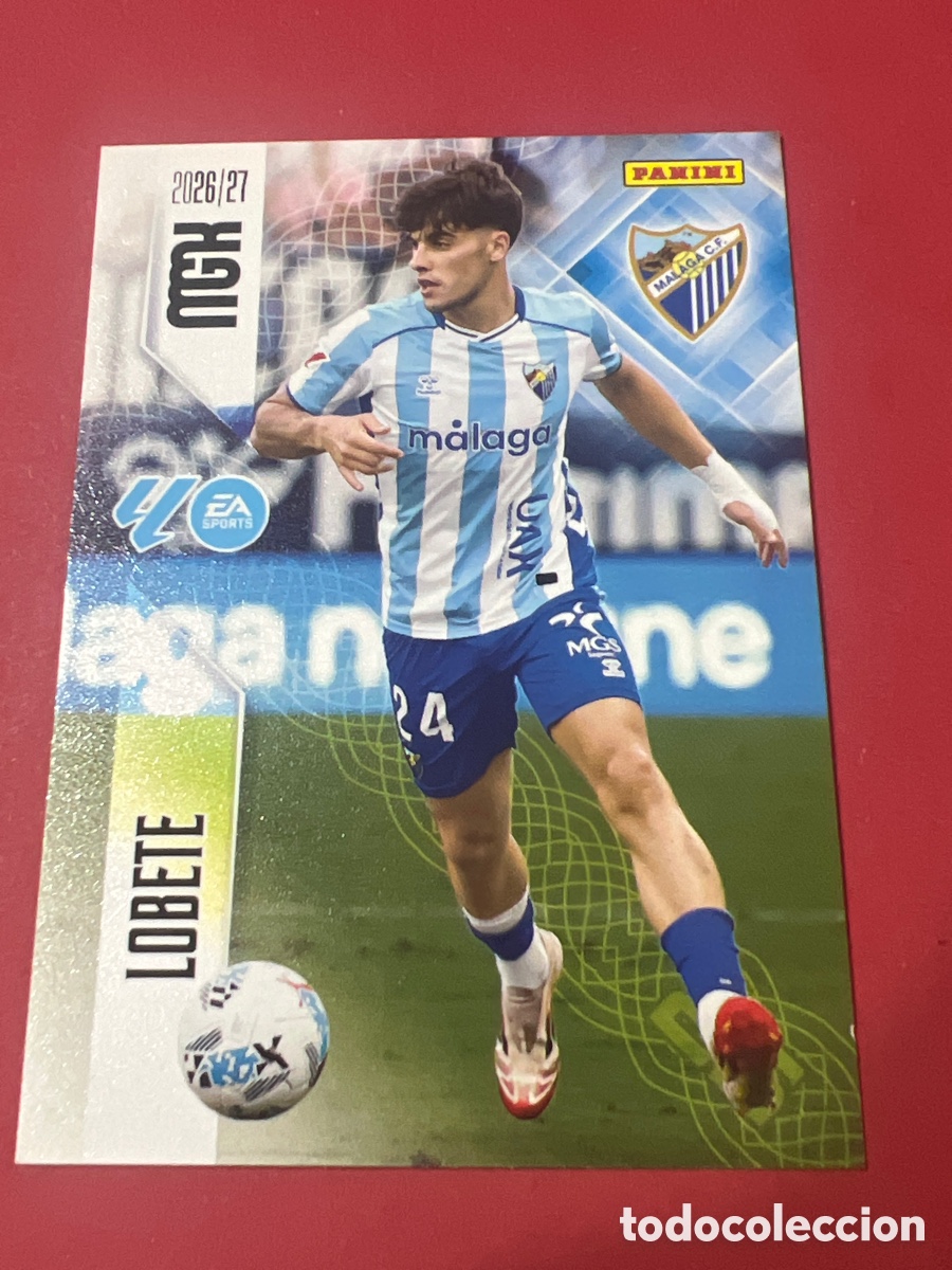 Cromos de f&uacute;tbol: C3844. 249 LOBETE M&Aacute;LAGA MEGACRACKS MGK 26-27 2026-2027 PANINI LIGA