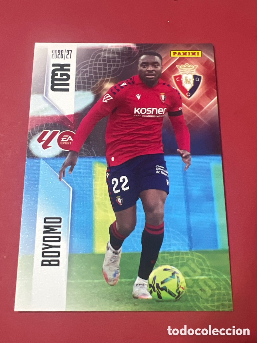 Football Stickers: C3858. 257 Boyomo CA Osasuna MGK 2026/27 2026 2027 Panini