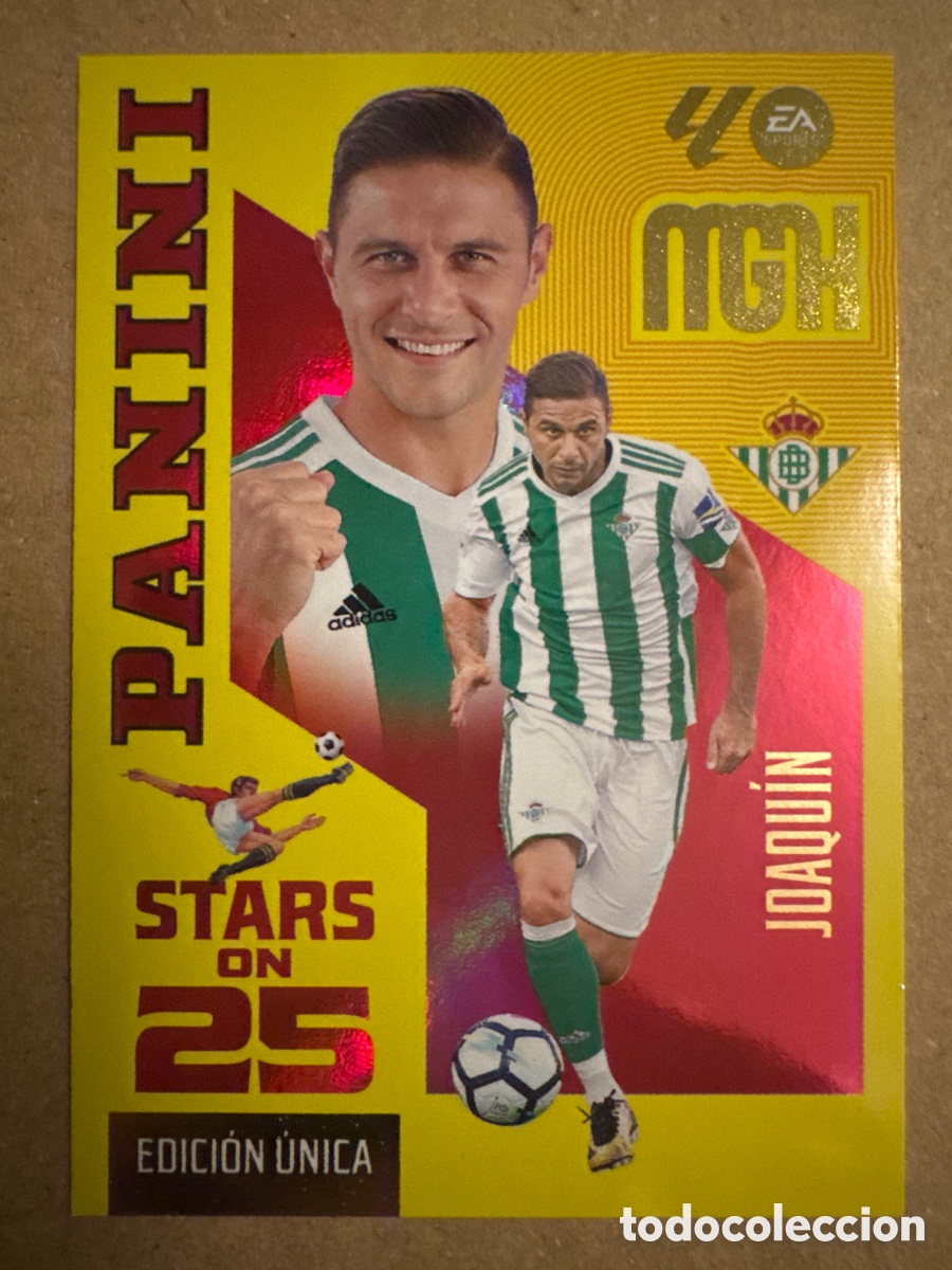 Cromos de f&uacute;tbol: # 431 Joaqu&iacute;n Real Betis Stars on 25 Megacracks 26 27 2026 2027 Edici&oacute;n &Uacute;nica