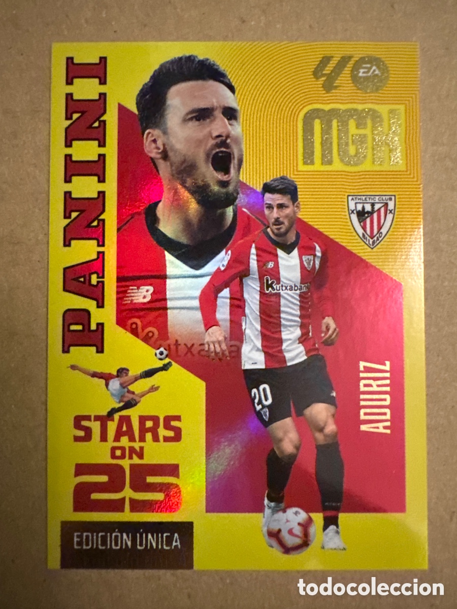 Cromos de f&uacute;tbol: # 433 Aduriz Athletic Club Bilbao Stars on 25 Megacracks 26 27 2026 2027 Edici&oacute;n &Uacute;nica