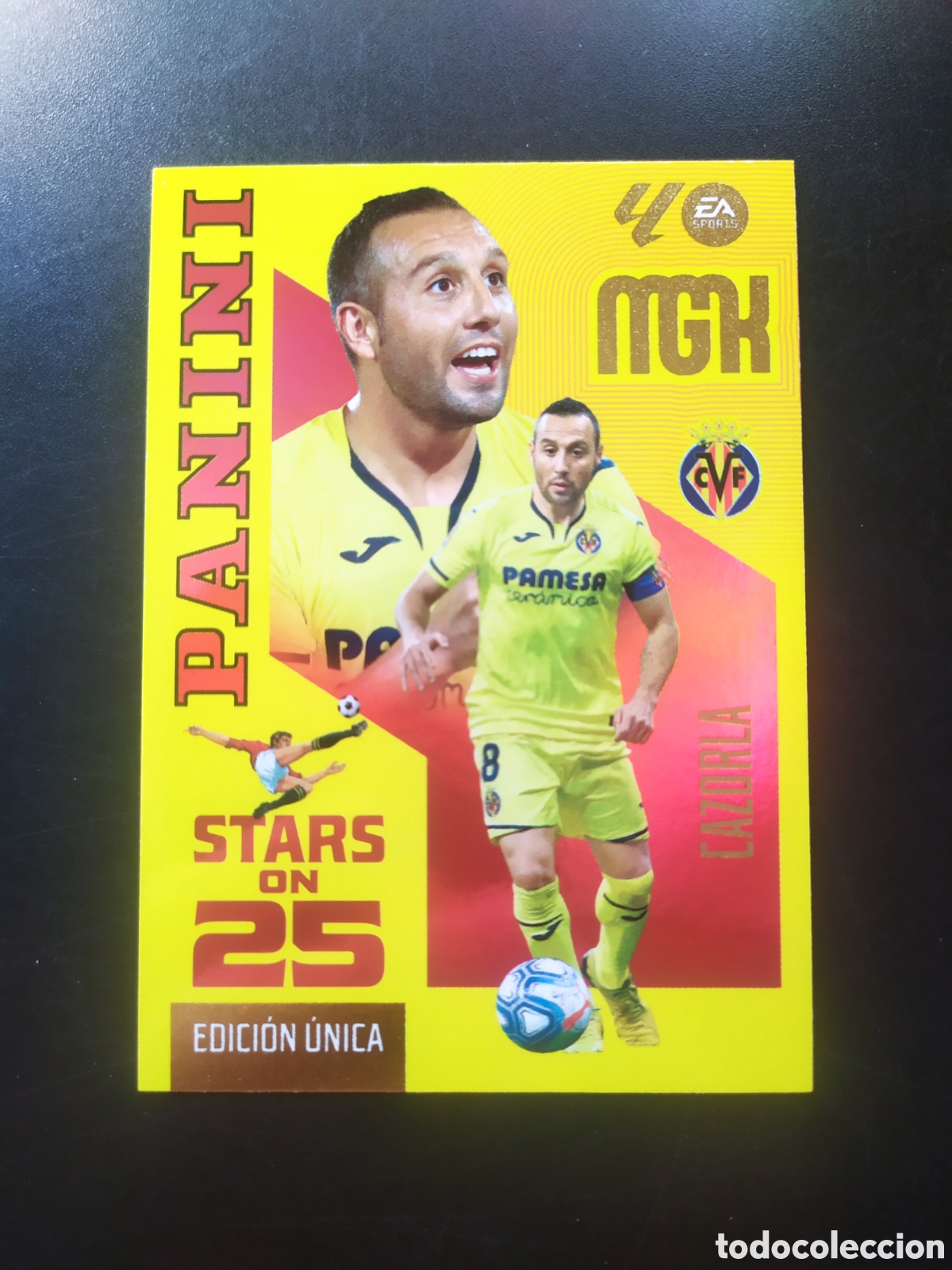 Cromos de f&uacute;tbol: Megacracks 2026 2027 26 27 panini Cazorla stars on 25 edici&oacute;n &uacute;nica n&deg; 438 Villarreal
