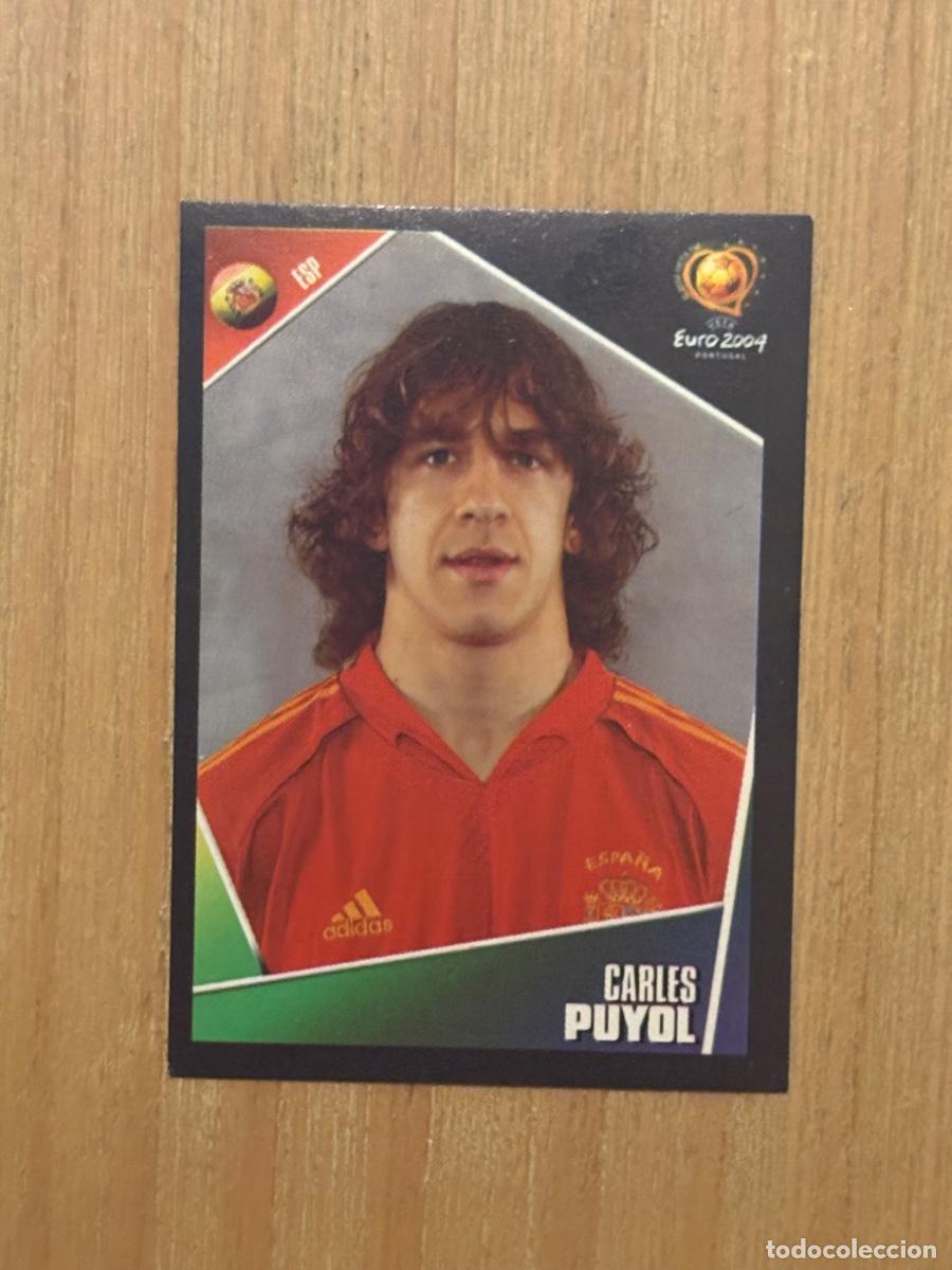 Cromos de f&uacute;tbol: 37. CARLES PUYOL N 76 ESPA&Ntilde;A EURO 2004 PORTUGAL PANINI NUNCA PEGADO SIN PEGAR