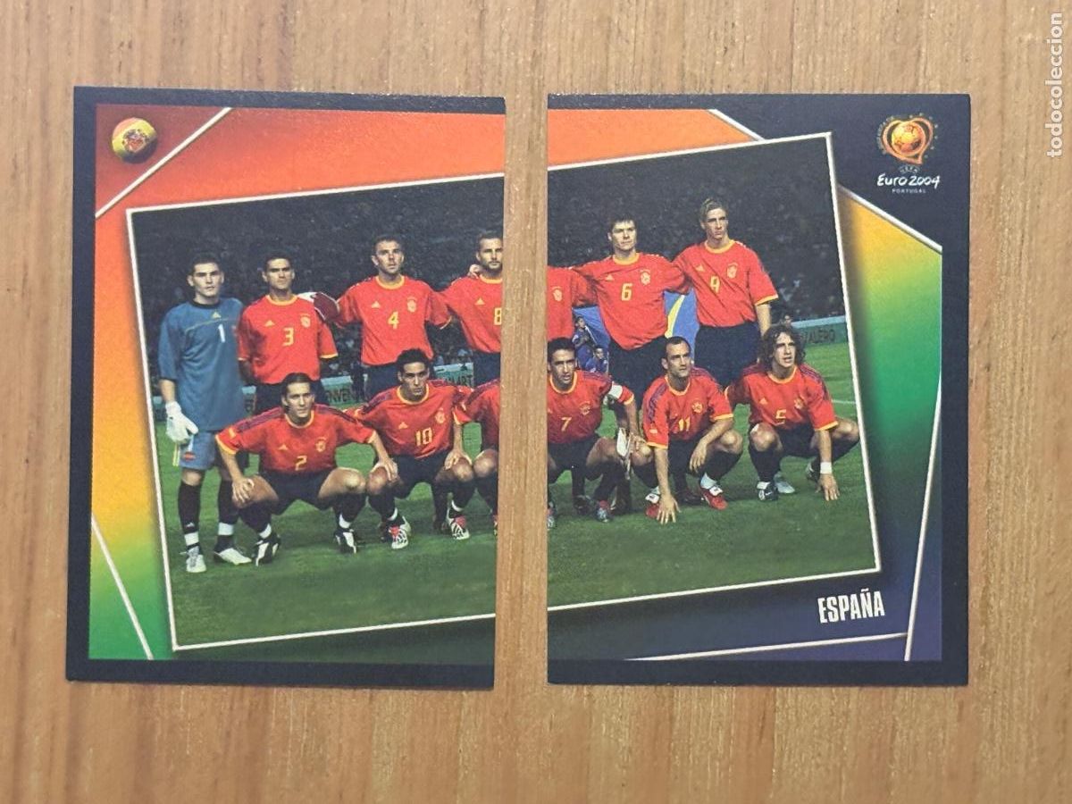 Cromos de f&uacute;tbol: 37. CARLES ALINEACI&Oacute;N N 68-69 ESPA&Ntilde;A EURO 2004 PORTUGAL PANINI NUNCA PEGADO SIN PEGAR