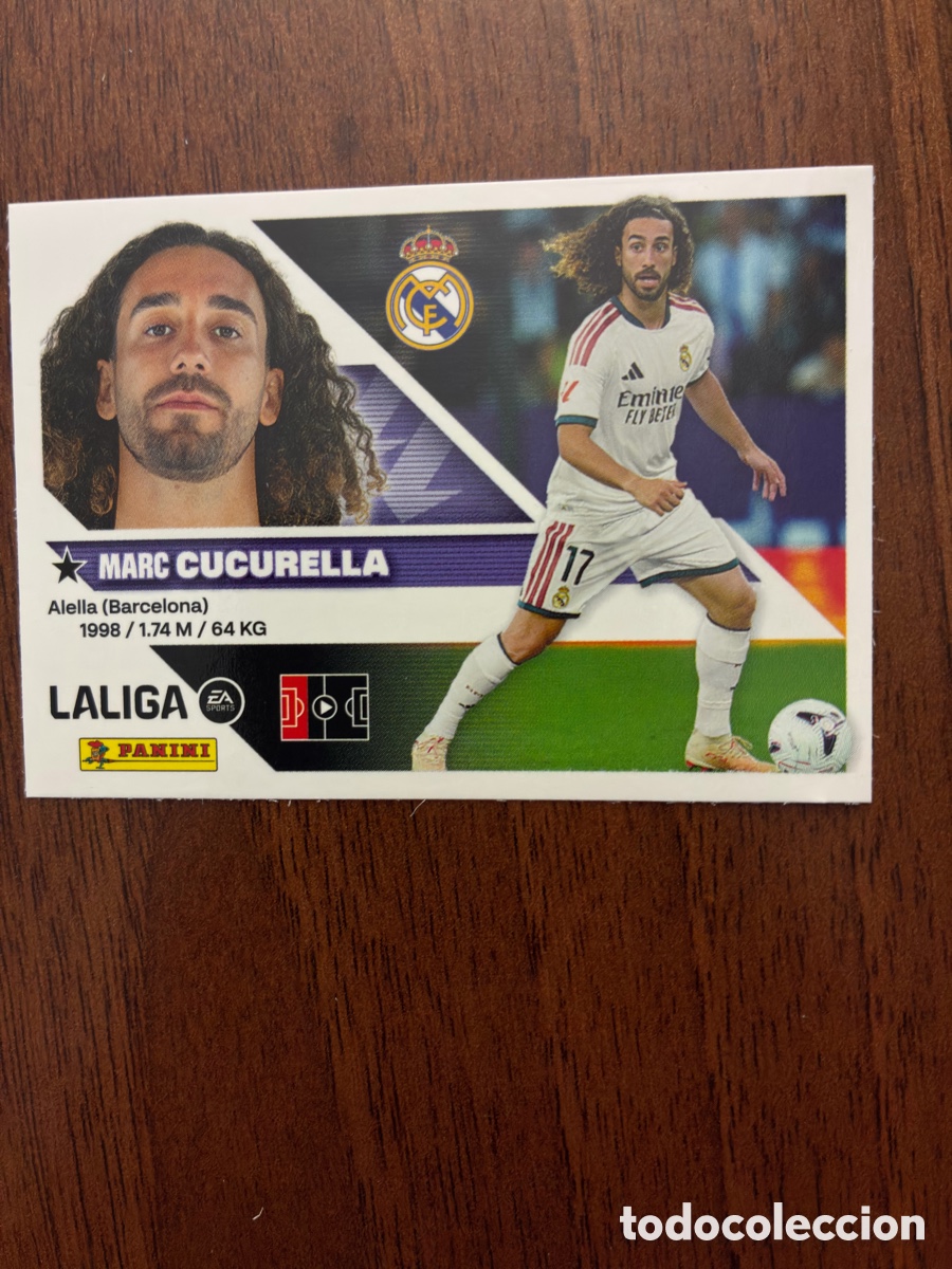 Cromos de f&uacute;tbol: Cromo N&ordm; 29 UF Marc Cucurella (&Uacute;ltimos Fichajes) - Real Madrid - Este Liga 2026-27 - Impecable