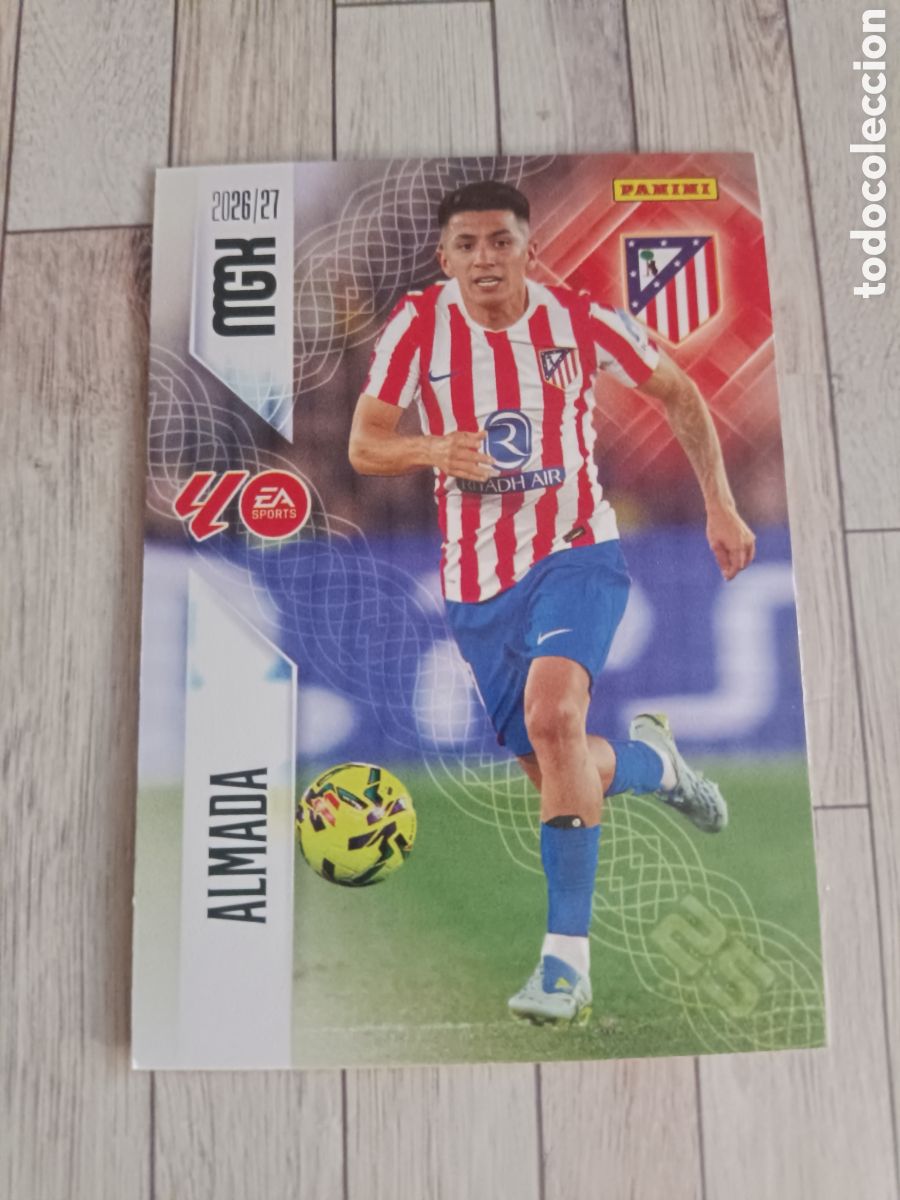 Cromos de f&uacute;tbol: 68 ALMADA ATL&Eacute;TICO DE MADRID MEGACRACKS MGK 26 27 PANINI 2026 2027