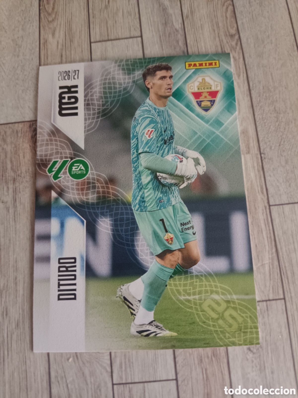 Cromos de f&uacute;tbol: 146 DITURO ELCHE MEGACRACKS MGK 26 27 PANINI 2026 2027