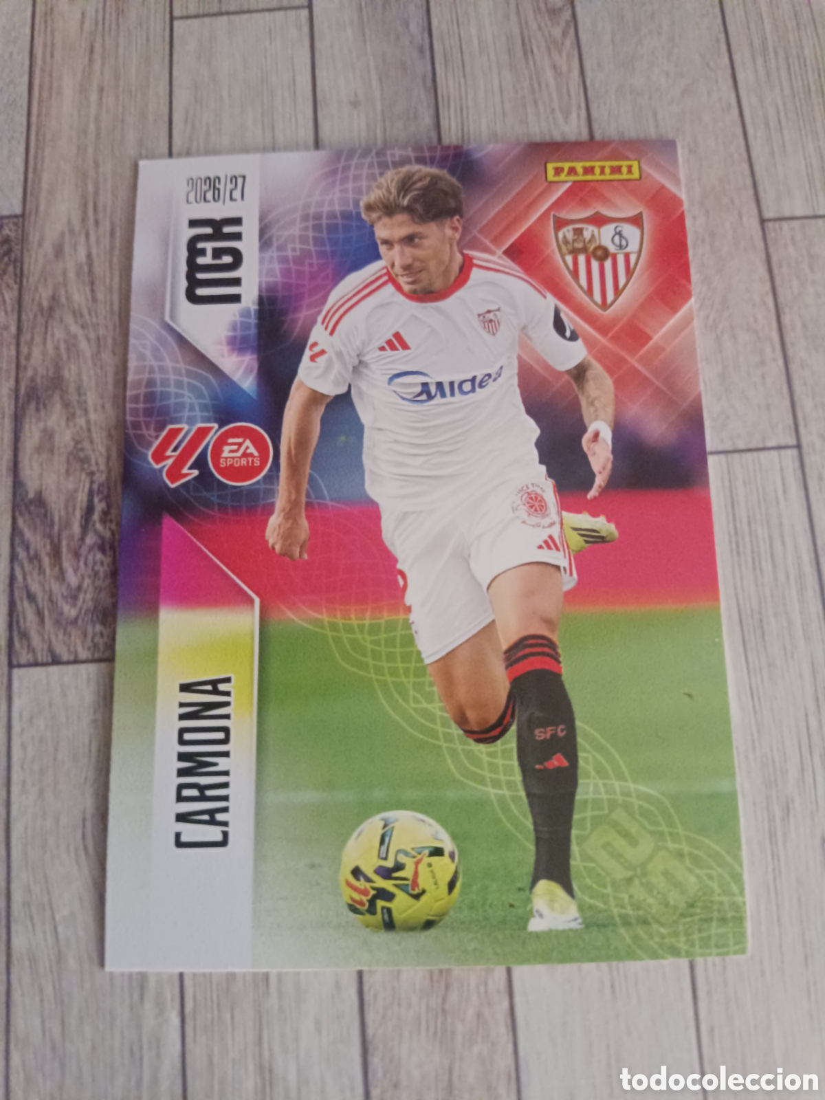 Figurine di Calcio: 328 CARMONA SEVILLA MEGACRACKS MGK 26 27 PANINI 2026 2027