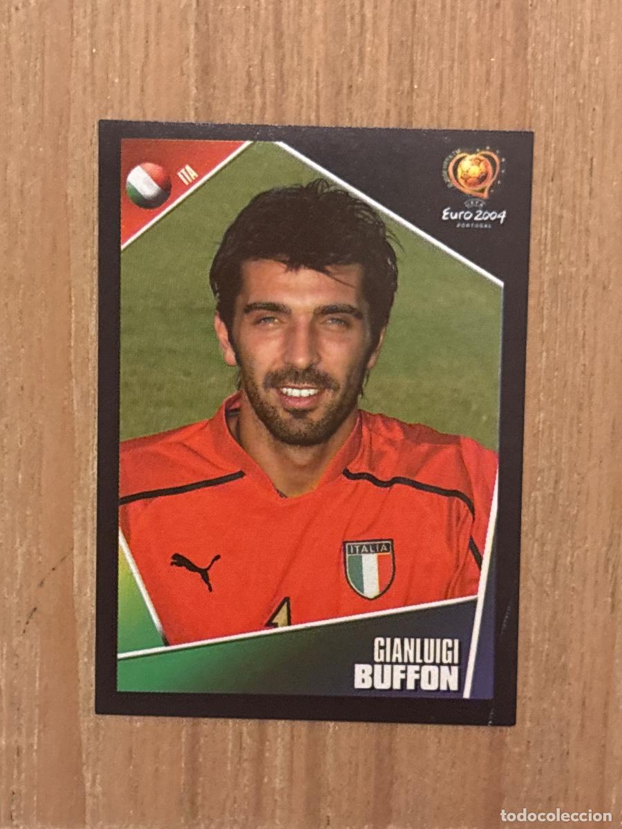Cromos de f&uacute;tbol: 37. CROMO GIANLUIGI BUFFON N 222 EURO 2004 PORTUGAL PANINI NUNCA PEGADO SIN PEGAR