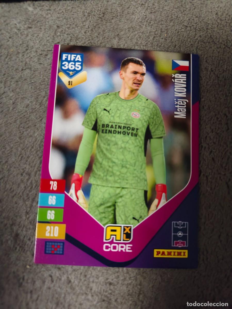 Cromos de f&uacute;tbol: 91 365 ADRENALYN 26 27 MATĚJ KOV&Aacute;Ř PSV EINDHOVEN BASE CARD CORE 2026 2027 FIFA PANINI AAV