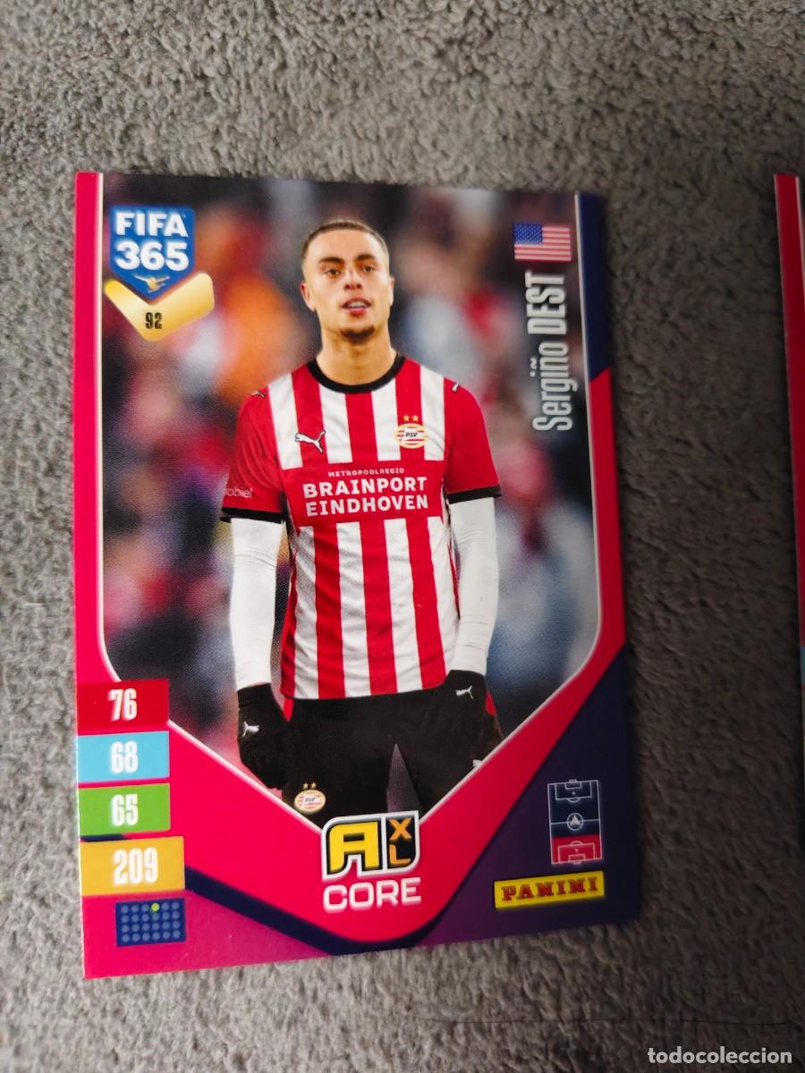 Cromos de f&uacute;tbol: 92 365 ADRENALYN 26 27 SERGI&Ntilde;O DEST PSV EINDHOVEN BASE CARD CORE 2026 2027 FIFA PANINI AAV