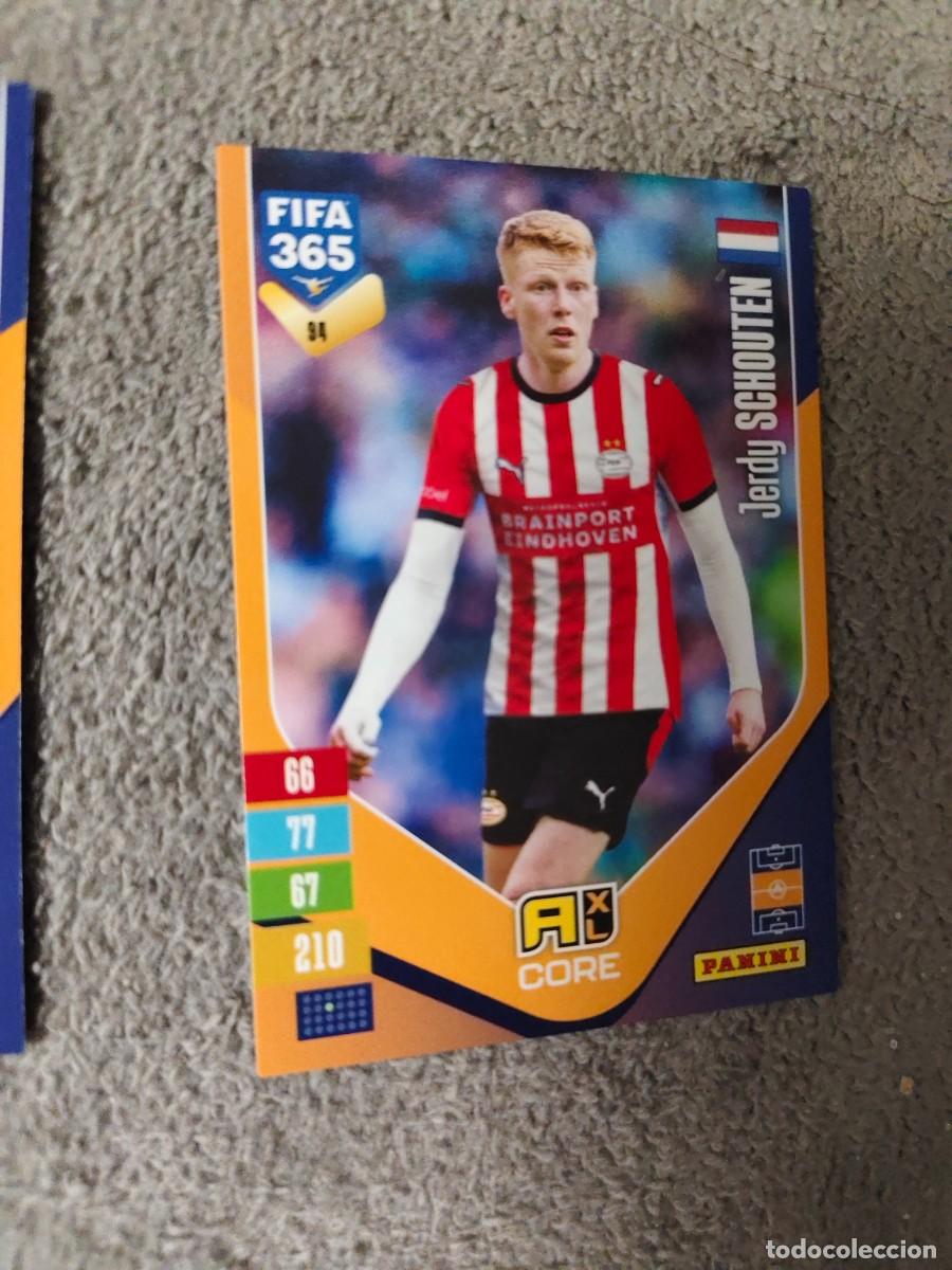 Cromos de f&uacute;tbol: 94 365 ADRENALYN 26 27 JERDY SCHOUTEN PSV EINDHOVEN BASE CARD CORE 2026 2027 FIFA PANINI AAV