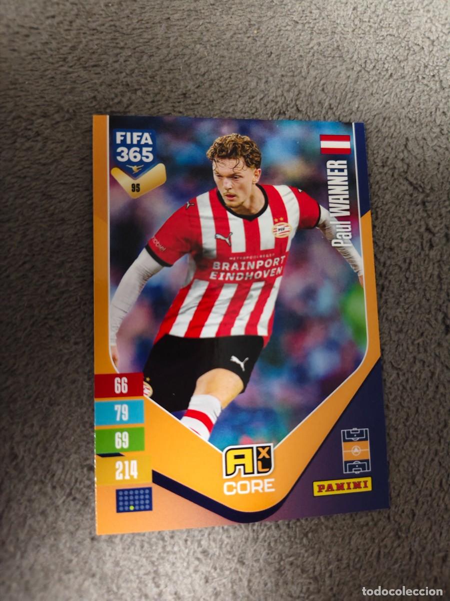 Cromos de f&uacute;tbol: 95 365 ADRENALYN 26 27 PAUL WANNER PSV EINDHOVEN BASE CARD CORE 2026 2027 FIFA PANINI AAV
