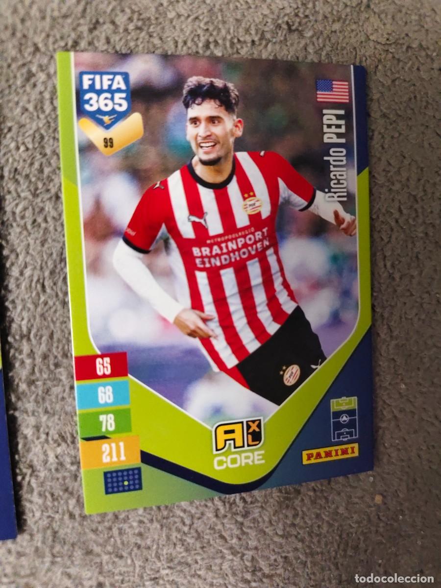 Cromos de f&uacute;tbol: 99 365 ADRENALYN 26 27 RICARDO PEPI PSV EINDHOVEN BASE CARD CORE 2026 2027 FIFA PANINI AAV