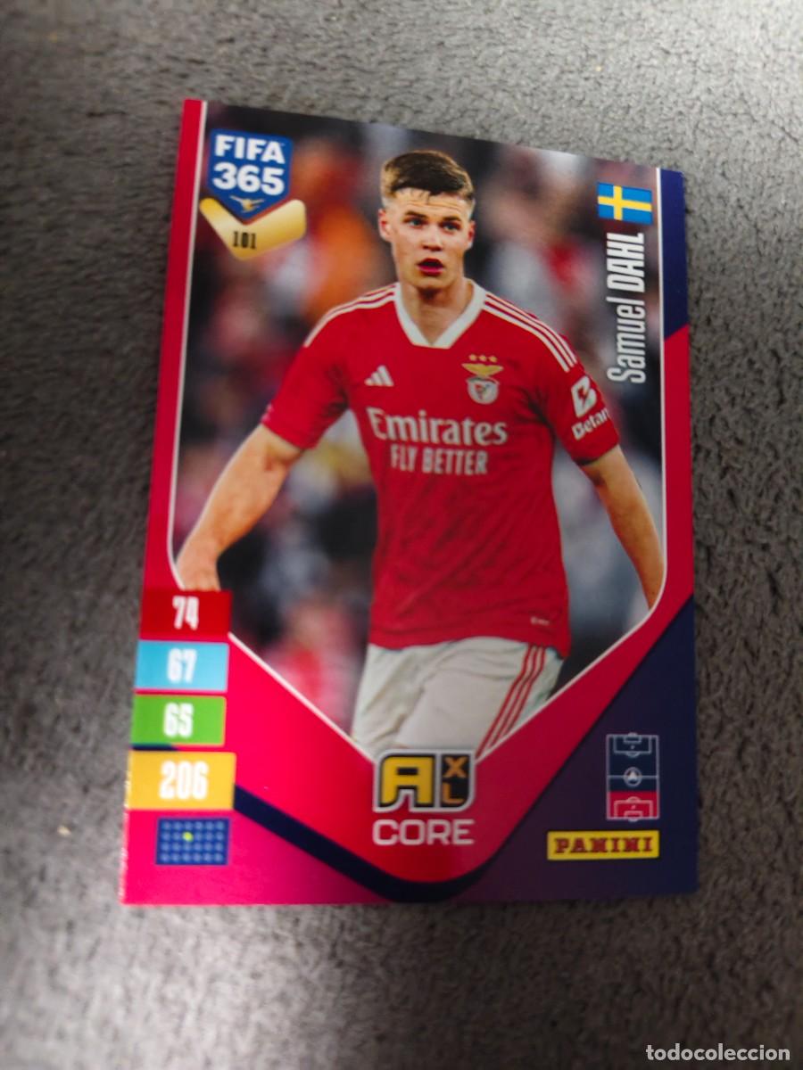 Cromos de f&uacute;tbol: 101 365 ADRENALYN 26 27 SAMUEL DAHL SL BENFICA BASE CARD CORE 2026 2027 FIFA PANINI AAV
