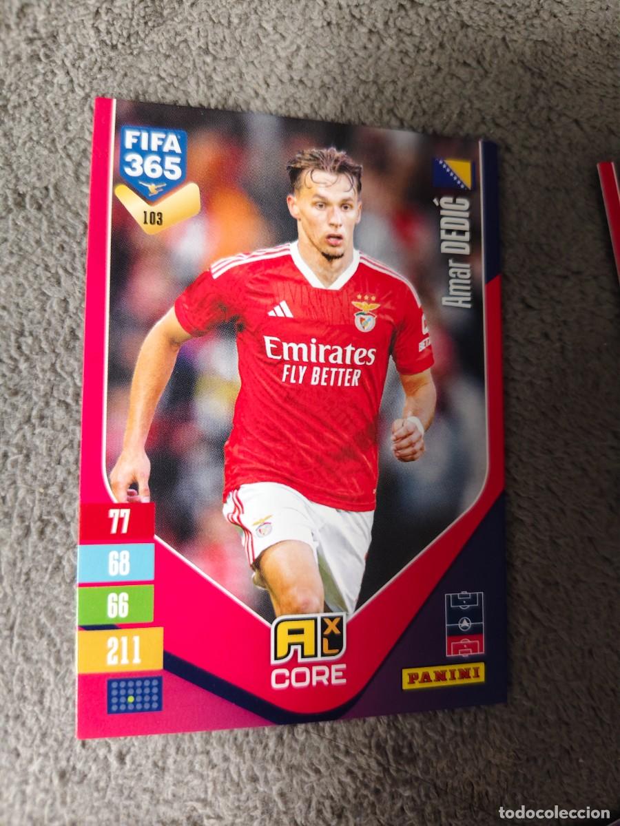 Football Stickers: 103 365 ADRENALYN 26 27 AMAR DEDIĆ SL BENFICA BASE CARD CORE 2026 2027 FIFA PANINI AAV