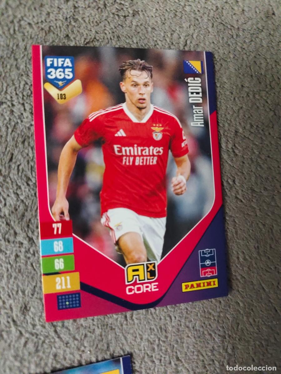 Football Stickers: 103 365 ADRENALYN 26 27 AMAR DEDIĆ SL BENFICA BASE CARD CORE 2026 2027 FIFA PANINI AAV