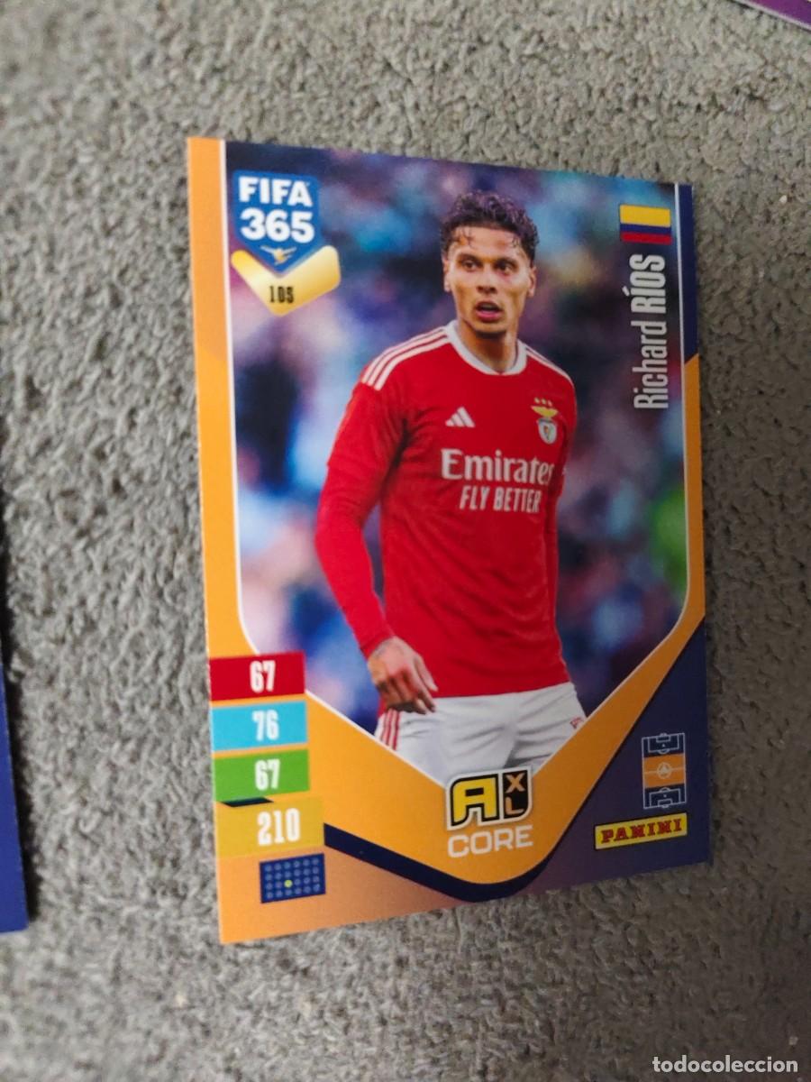 Football Stickers: 105 365 ADRENALYN 26 27 RICHARD R&Iacute;OS SL BENFICA BASE CARD CORE 2026 2027 FIFA PANINI AAV