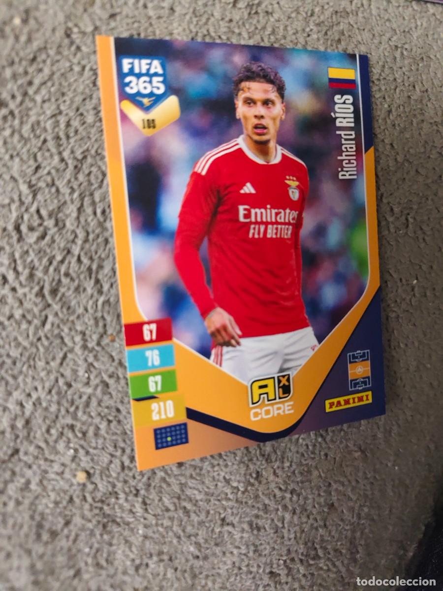 Football Stickers: 105 365 ADRENALYN 26 27 RICHARD R&Iacute;OS SL BENFICA BASE CARD CORE 2026 2027 FIFA PANINI AAV